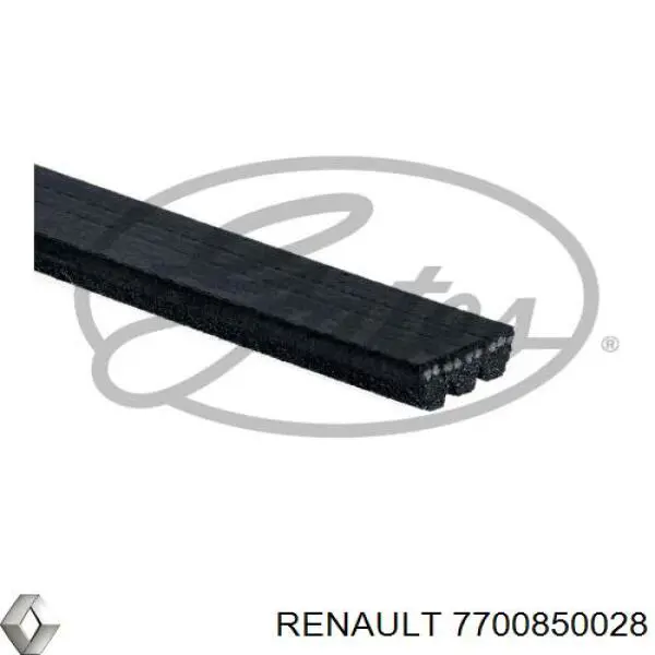 7700850028 Renault (RVI) ремінь приводний, агрегатів