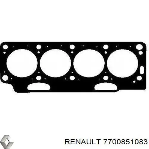 Прокладка ГБЦ Renault (RVI) 7700851083 ціна, від 11.43 USD