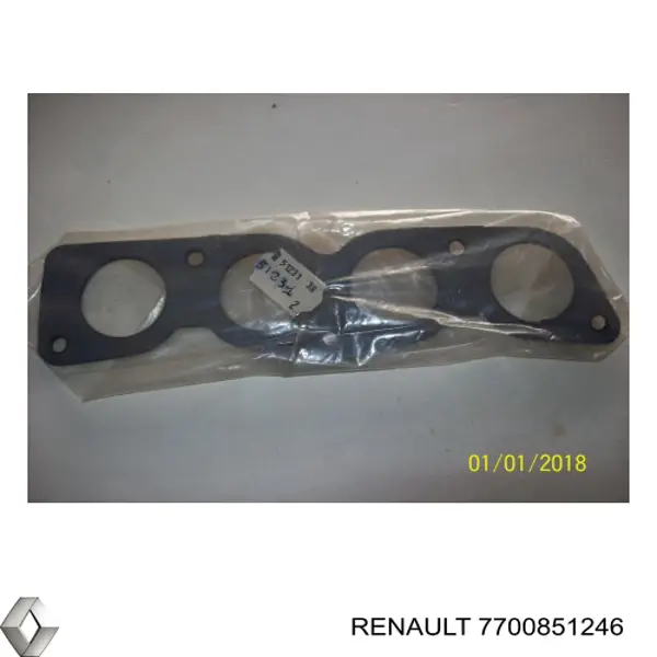 Прокладка впускного колектора Renault (RVI) 7700851246 ціна, від 15.20 USD