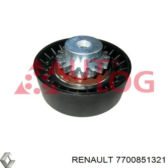 7700851321 Renault (RVI) ролик натягувача приводного ременя