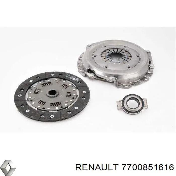 7700851616 Renault (RVI) диск зчеплення