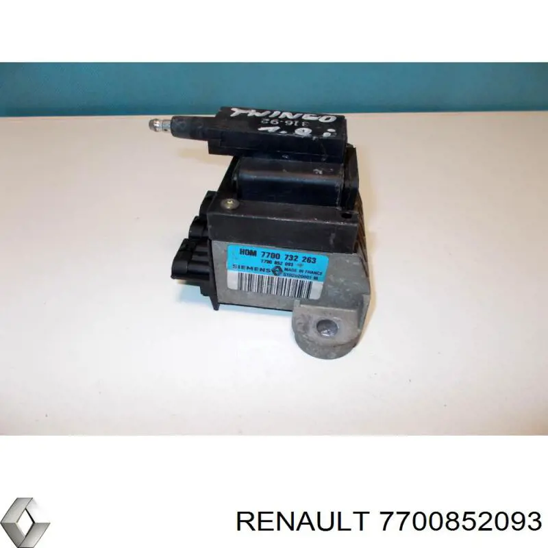 Котушка запалювання 7700852662 Renault (RVI)