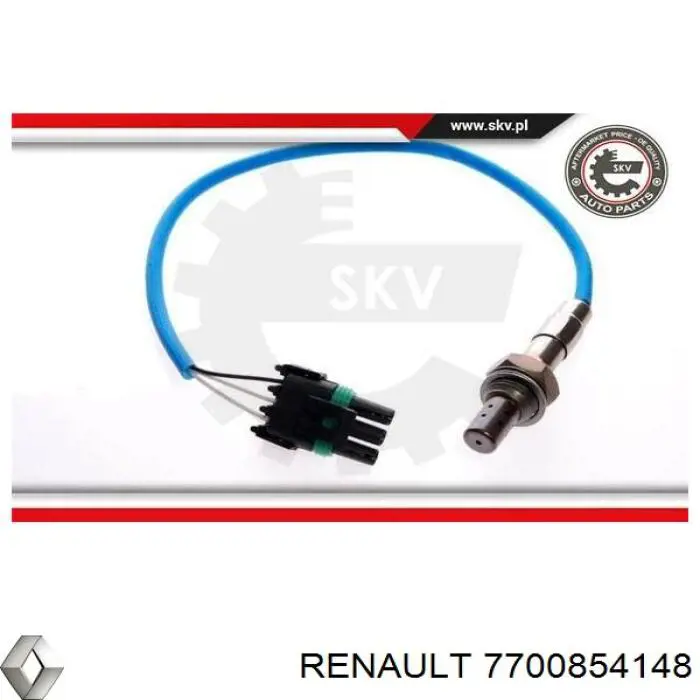 Лямбда датчик кисню Renault (RVI) 7700854148 ціна, від 35.77 USD
