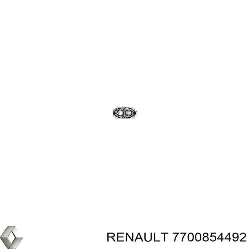 7700854492 Renault (RVI) прокладка прийомної труби глушника