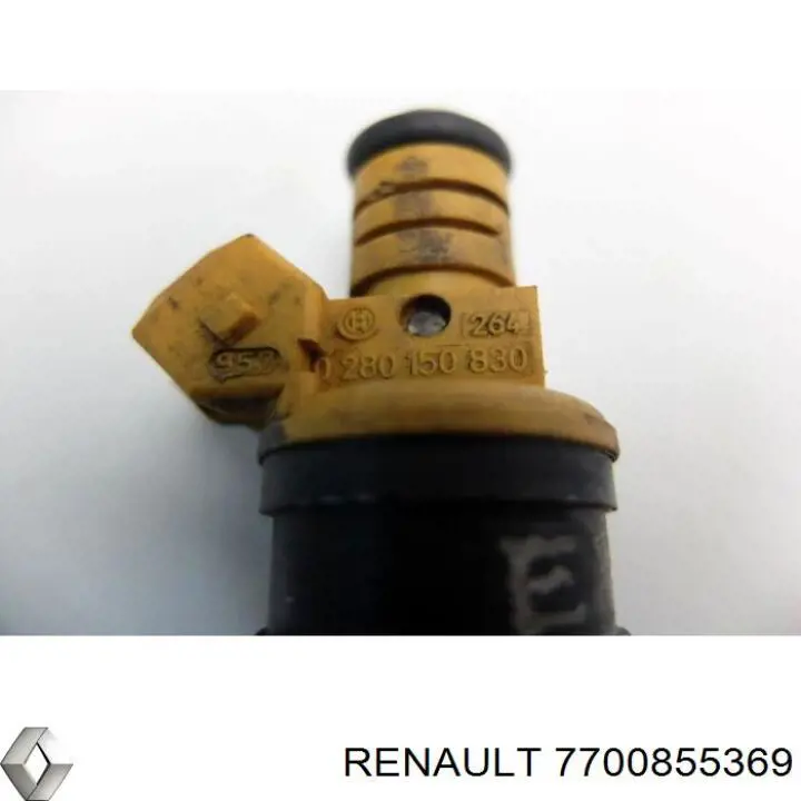 7700855369 Renault (RVI) Форсунка вприску палива