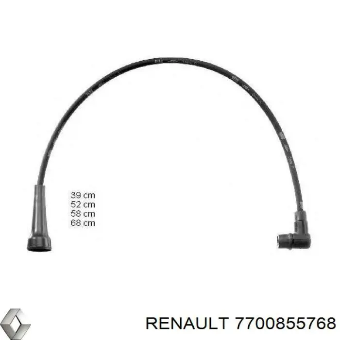 7700855768 Renault (RVI) Проводи високовольтні