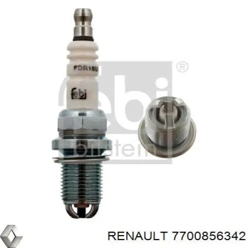 Купити 7700856342 Renault (RVI) Свічка запалювання