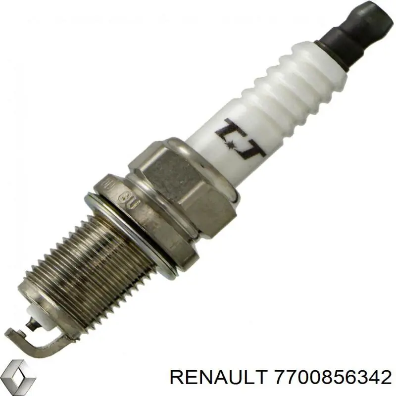 Свічки запалювання 7700856342 Renault (RVI)