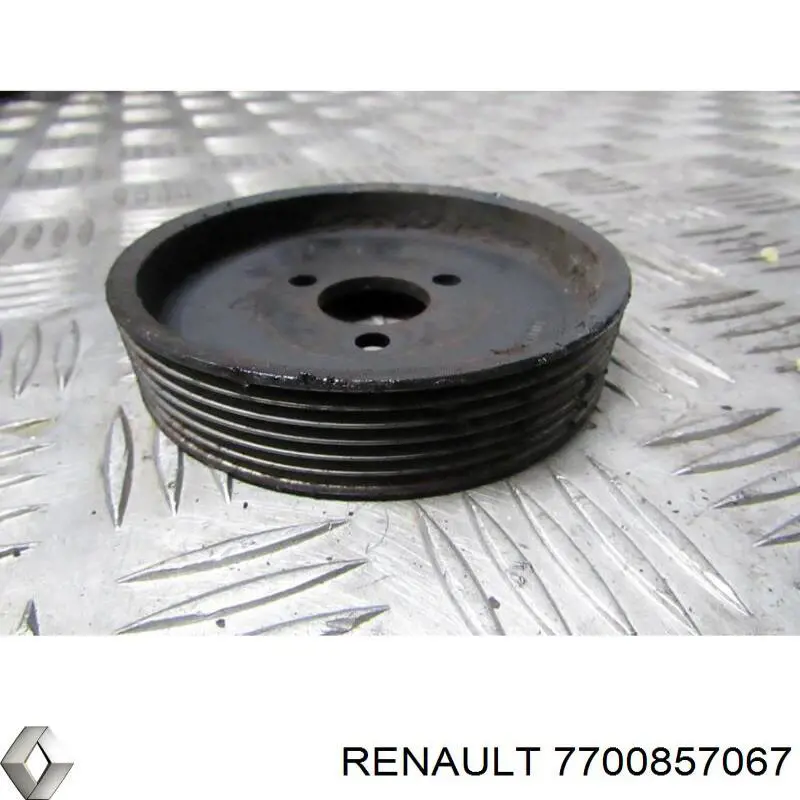 Купити 7700857067 Renault (RVI) Шків насосу гідропідсилювача керма (ГПК)