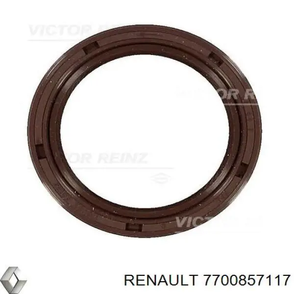 Сальник распредвала двигуна, задній Renault (RVI) 7700857117 ціна, від 11.15 USD