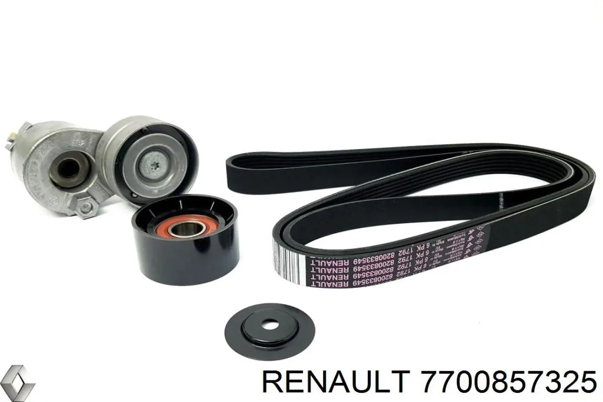 Ремінь ГРМ 7700857325 Renault (RVI)