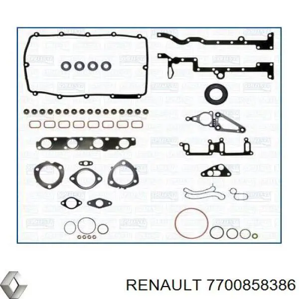 Прокладка ГБЦ Renault (RVI) 7700858386 ціна, від 23.93 USD