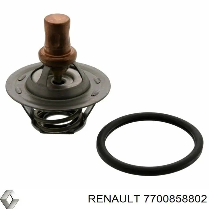 Купити 7700858802 Renault (RVI) Термостат в корпусі