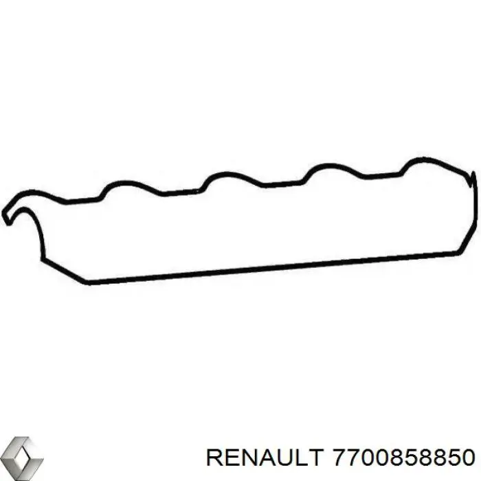 Прокладка клапанної кришки двигуна Renault (RVI) 7700858850 ціна, від 10.01 USD