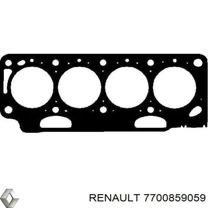 7700859059 Renault (RVI) прокладка головки блока циліндрів (гбц)
