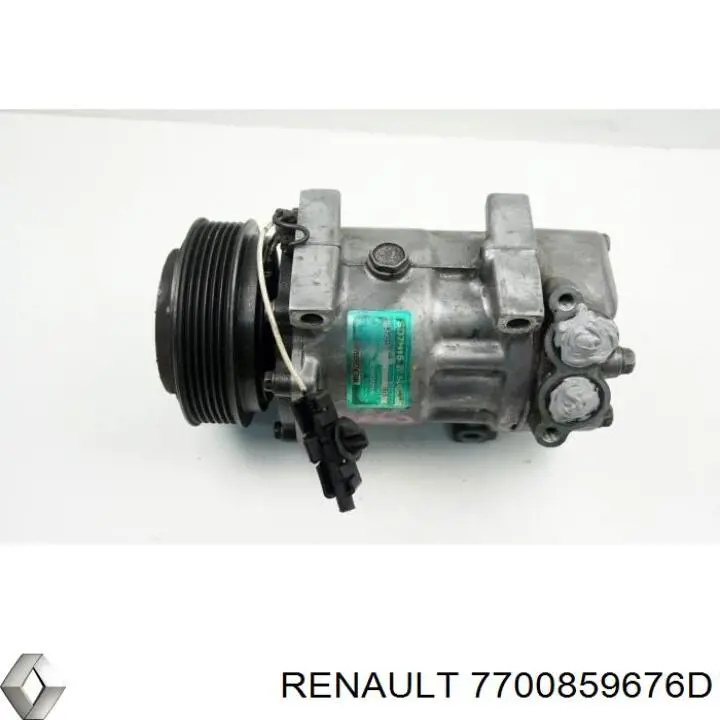 Компресор кондиціонера 7700859676D Renault (RVI)