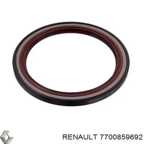 7700859692 Renault (RVI) Сальник коленвала корінний