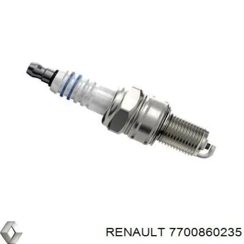 Свічки автомобільні Renault (RVI) 7700860235 ціна, від 2.31 USD