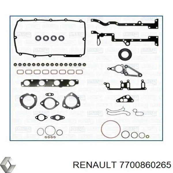 Прокладка ГБЦ 8200188390 Renault (RVI)