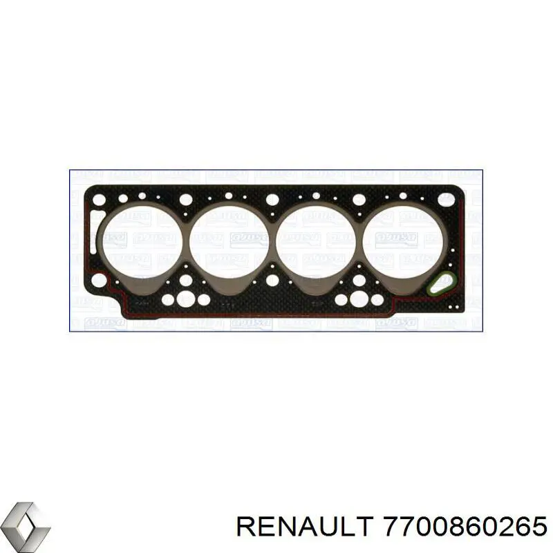 7700860265 Renault (RVI) прокладка головки блока циліндрів (гбц)