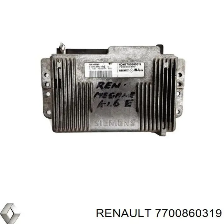 Купити 7700860319 Renault (RVI) Модуль управління двигуном