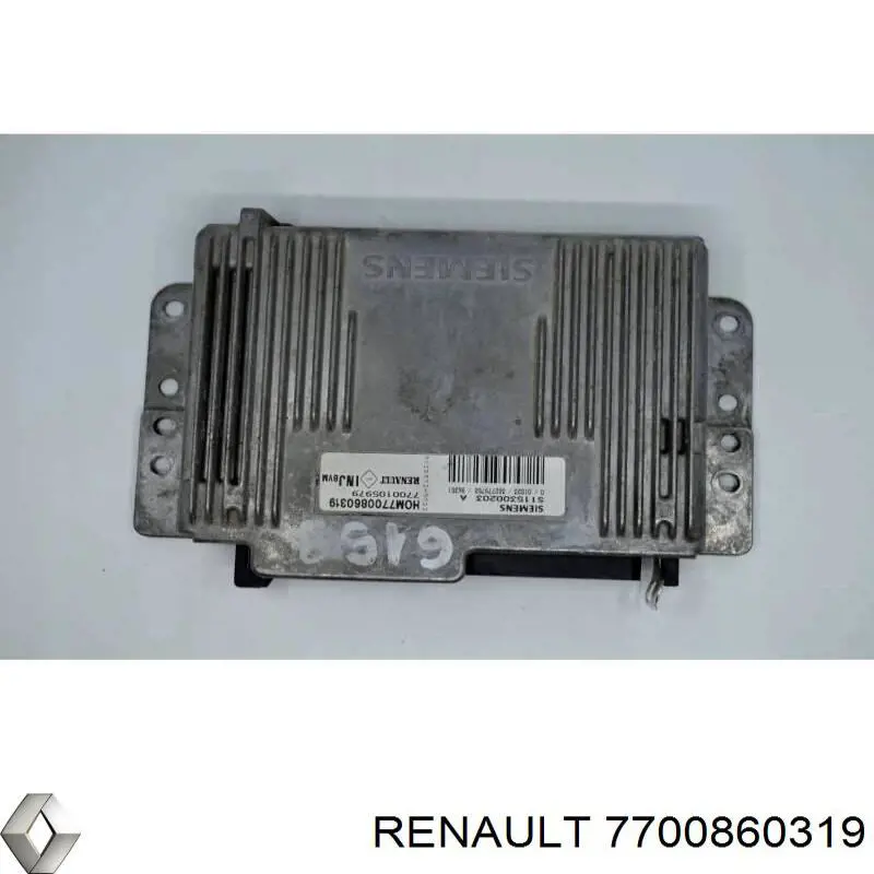 7700860319 Renault (RVI) Блок електронного управління
