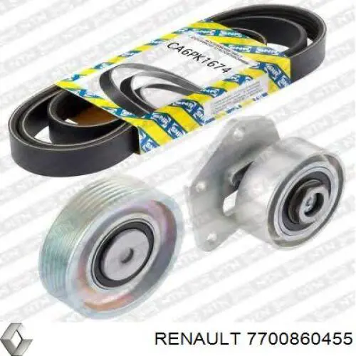 7700860455 Renault (RVI) Ролик натяжителя ременя агрегатів
