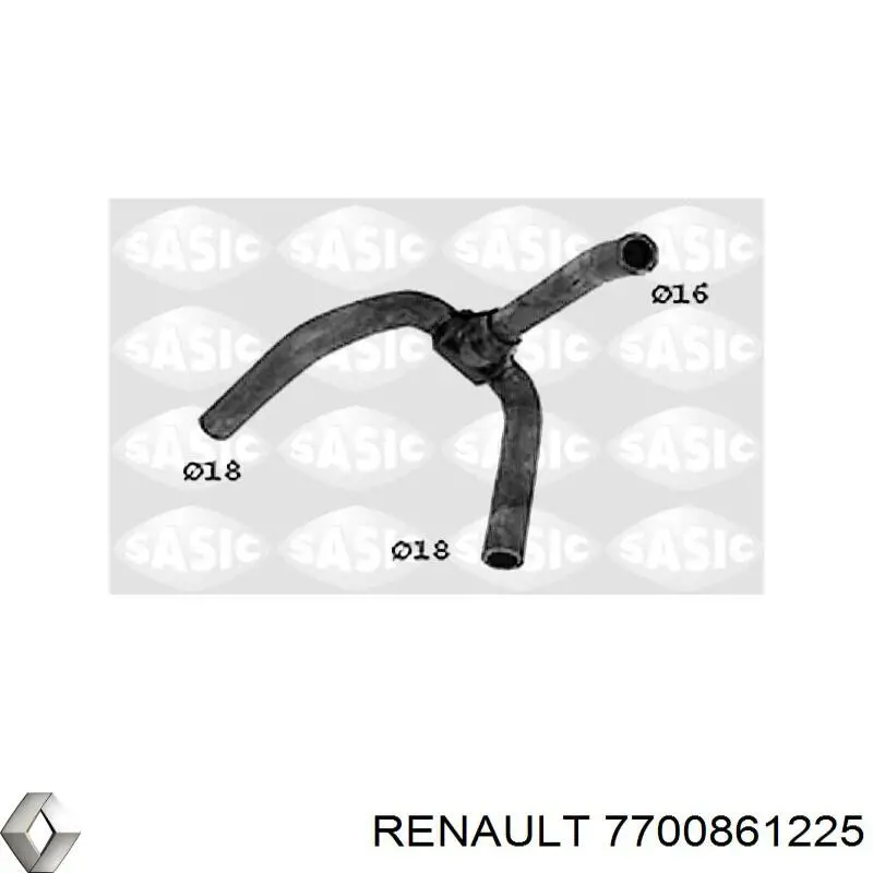 Шланг/патрубок системи охолодження ACS P331 ціна, від 2.36 USD