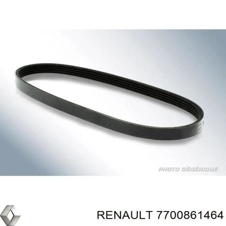 Клиновий ремінь Renault (RVI) 7700861464 ціна, від 5.16 USD