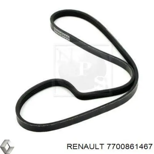 Клиновий ремінь Renault (RVI) 7700861467 ціна, від 5.07 USD