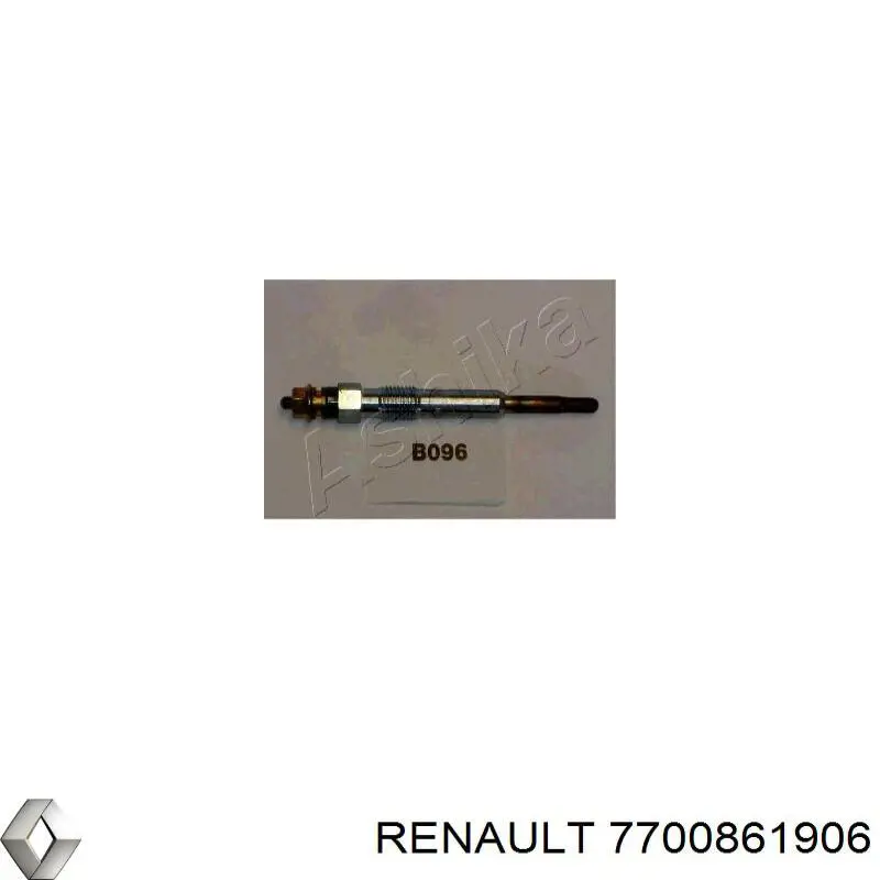 7700861906 Renault (RVI) свічка накалу