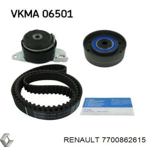 Ролик ременя ГРМ, паразитний Renault (RVI) 7700862615 ціна, від 23.83 USD