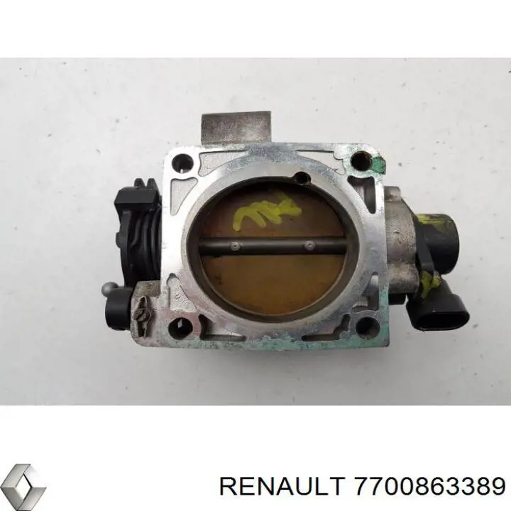 7700863389 Renault (RVI) Дросільна заслінка в зборі