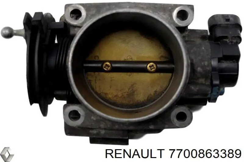 Купити 7700863389 Renault (RVI) Дросільна заслінка