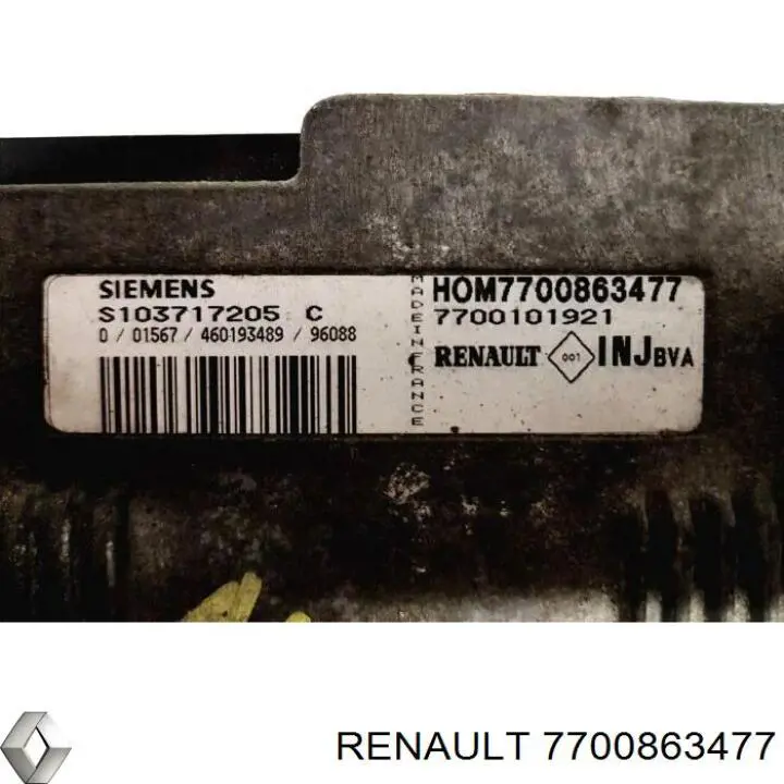  Renault (RVI) 7700863477 ціна, від 47.91 USD