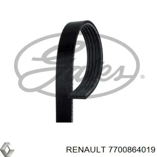 Клиновий ремінь Renault (RVI) 7700864019 ціна, від 5.36 USD