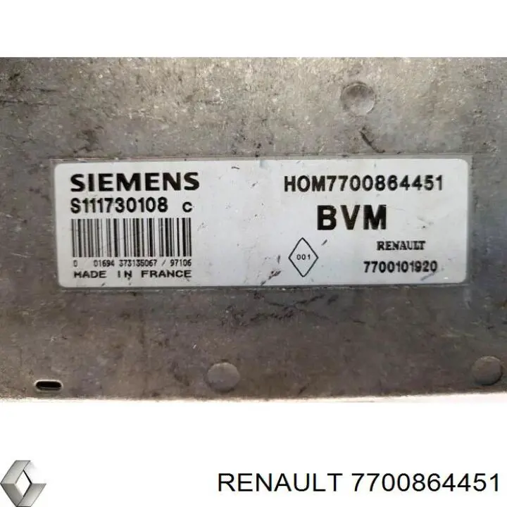  7700864451 Renault (RVI)
