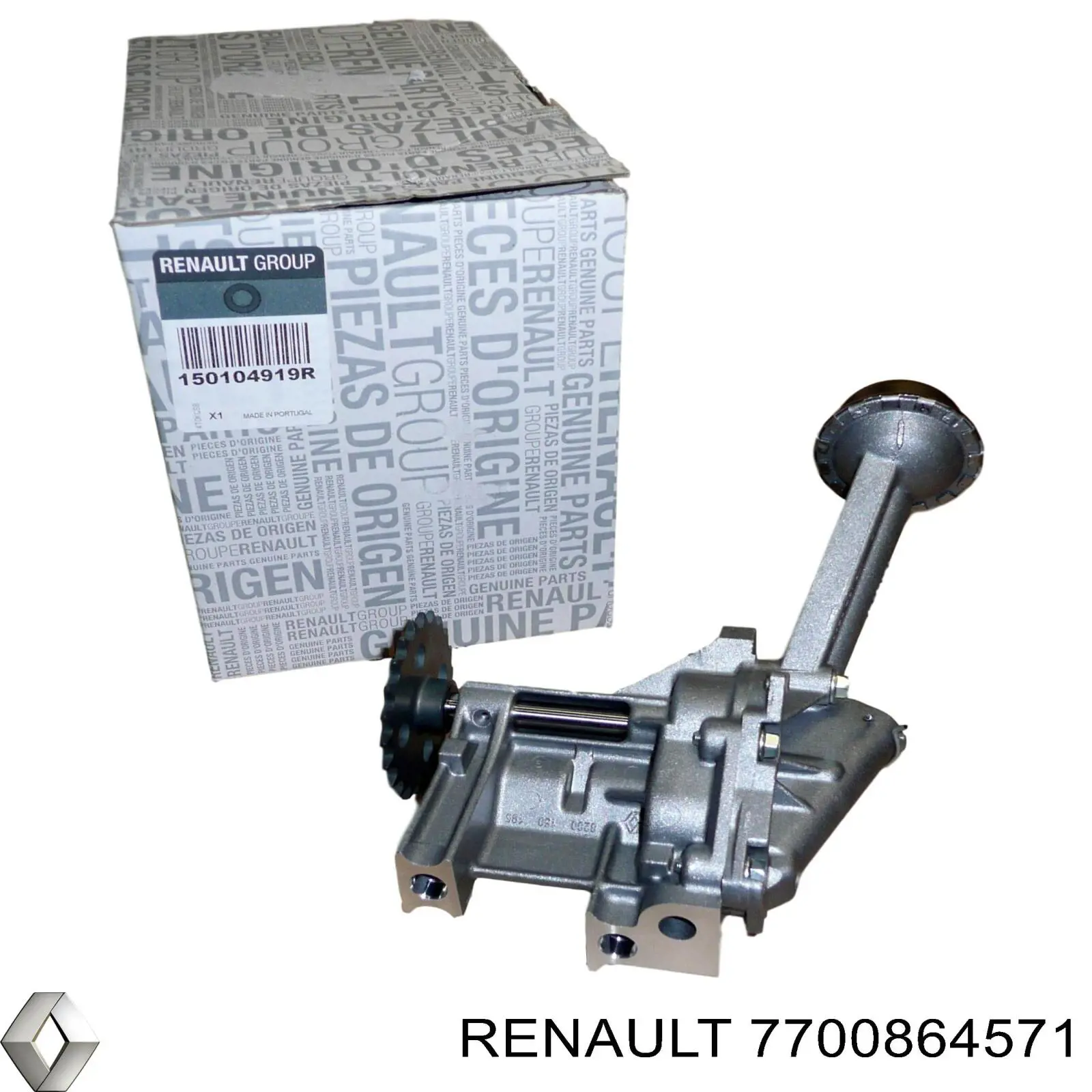 7700864571 Renault (RVI) Масляний насос двигуна