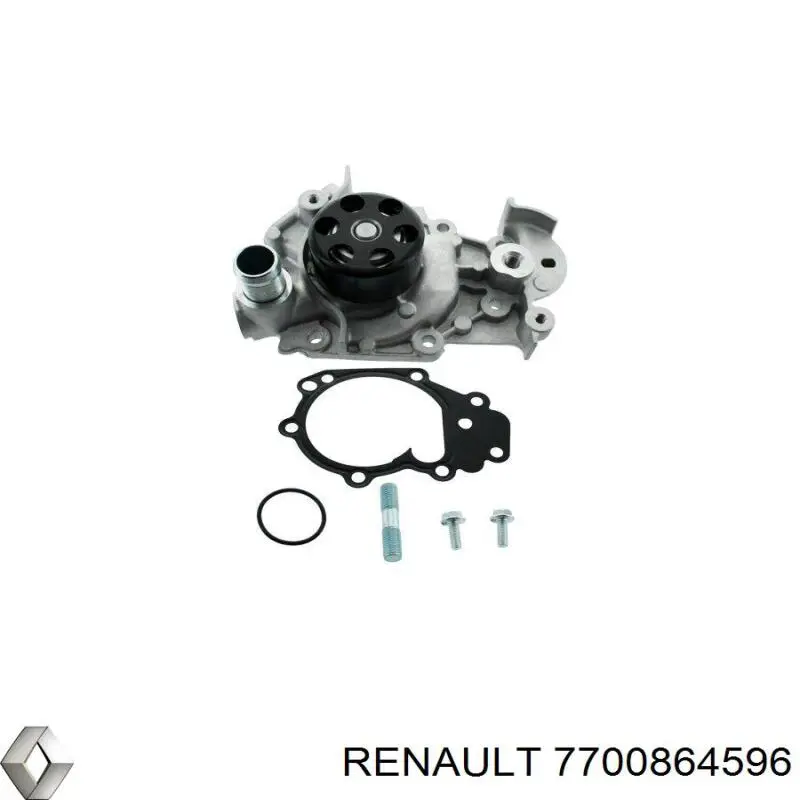 Купити 7700864596 Renault (RVI) Насос охолоджуючої рідини