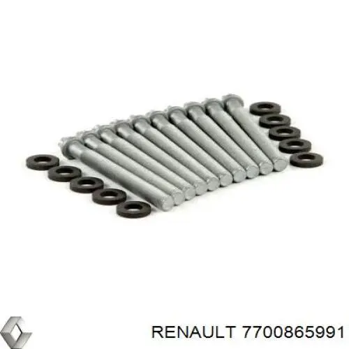 Болт головки блока циліндрів, ГБЦ Renault (RVI) 7700865991 ціна, від 3.20 USD