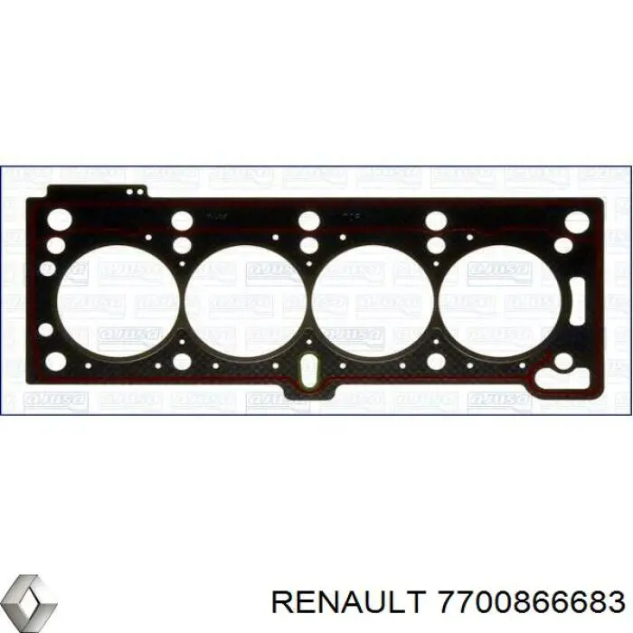 7700866683 Renault (RVI) Прокладка під головку
