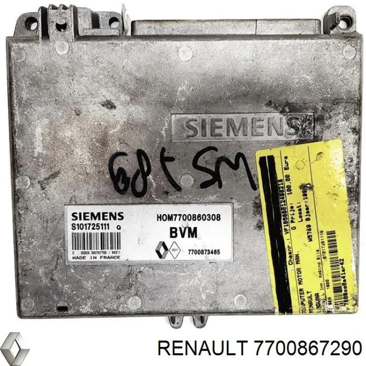 Renault (RVI) 7700867290 ціна, від 256.27 USD