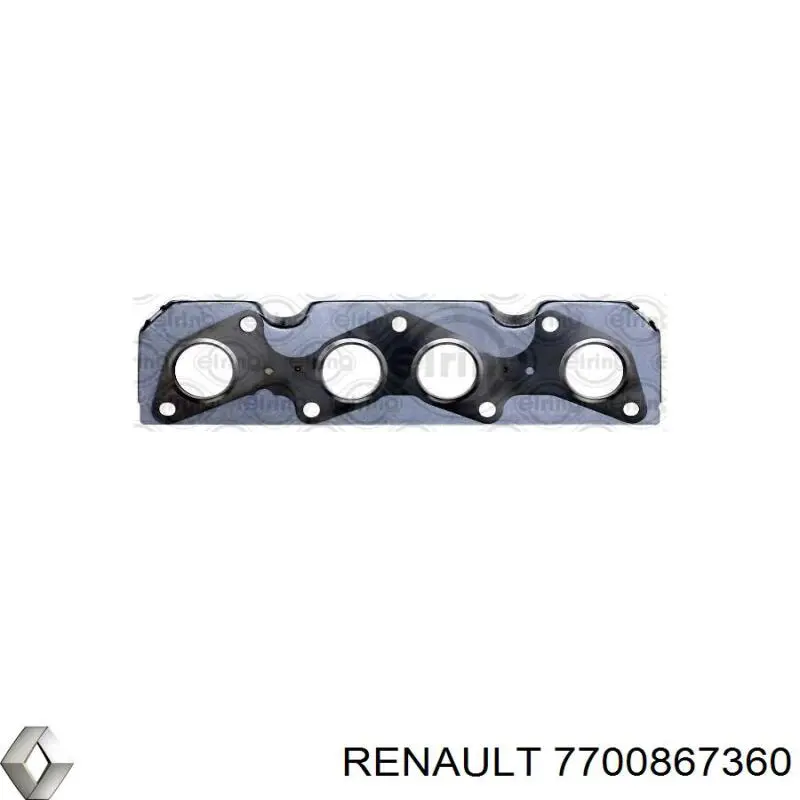 7700867360 Renault (RVI) прокладка випускного колектора