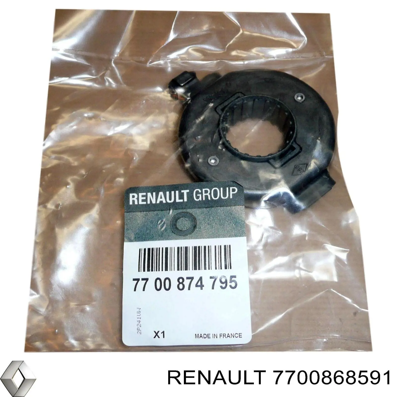 Підшипник вижимний зчеплення 7700868591 Renault (RVI)