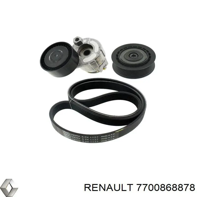 Ремінь генератора 7700868878 Renault (RVI)