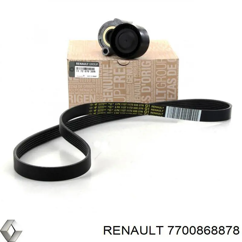 Купити 7700868878 Renault (RVI) Ремінь генератора
