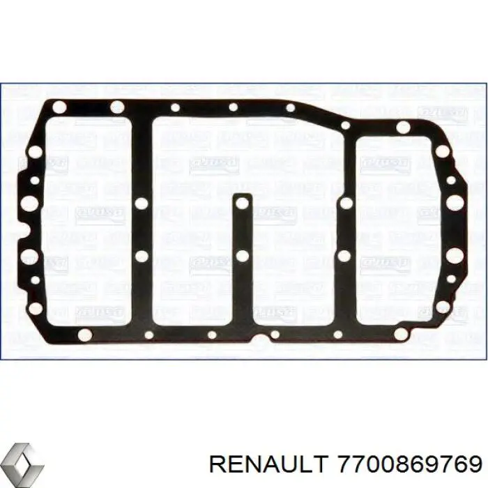 7700869769 Renault (RVI) Прокладка піддону картера двигуна
