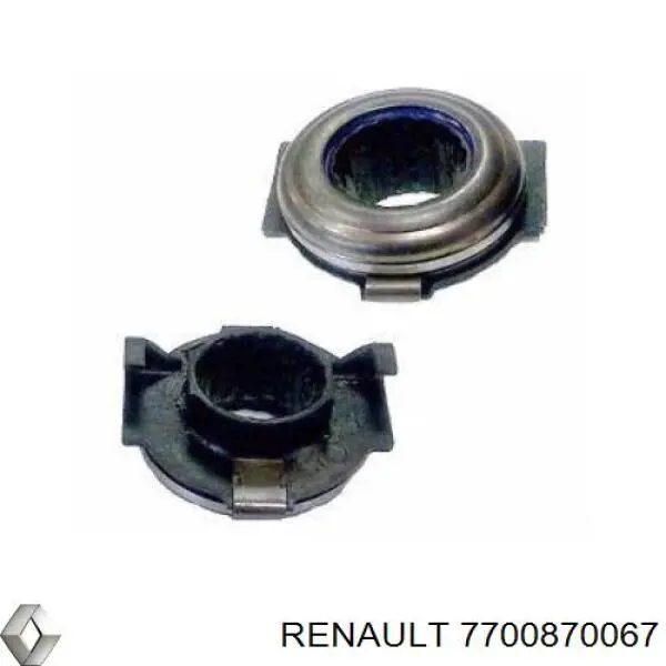 Підшипник вижимний зчеплення 7700870067 Renault (RVI)