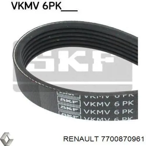 Купити 7700870961 Renault (RVI) Ремінь генератора