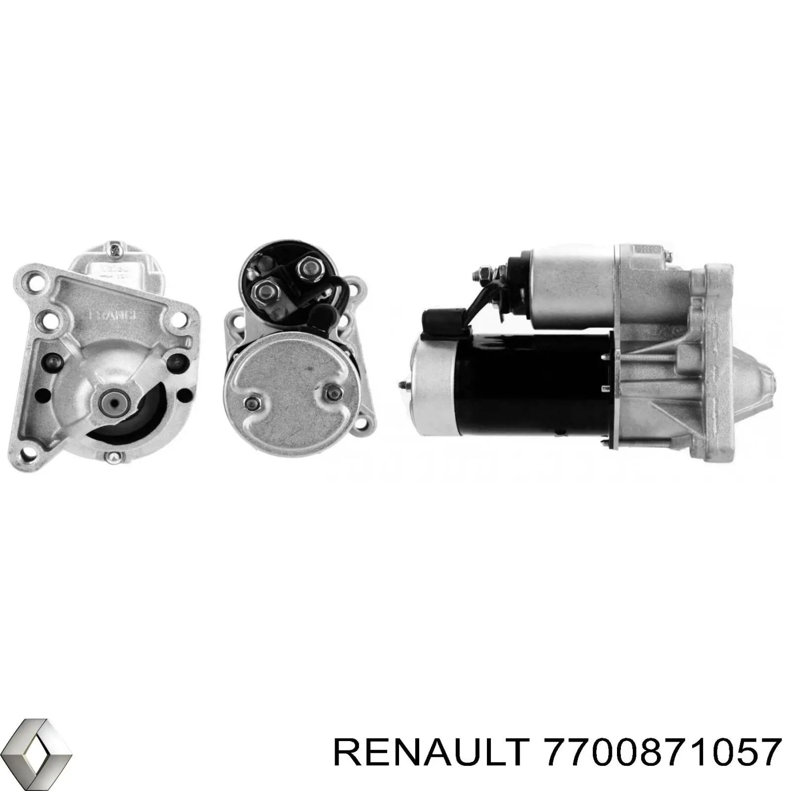 Стартер Renault (RVI) 7700871057 ціна, від 66.73 USD